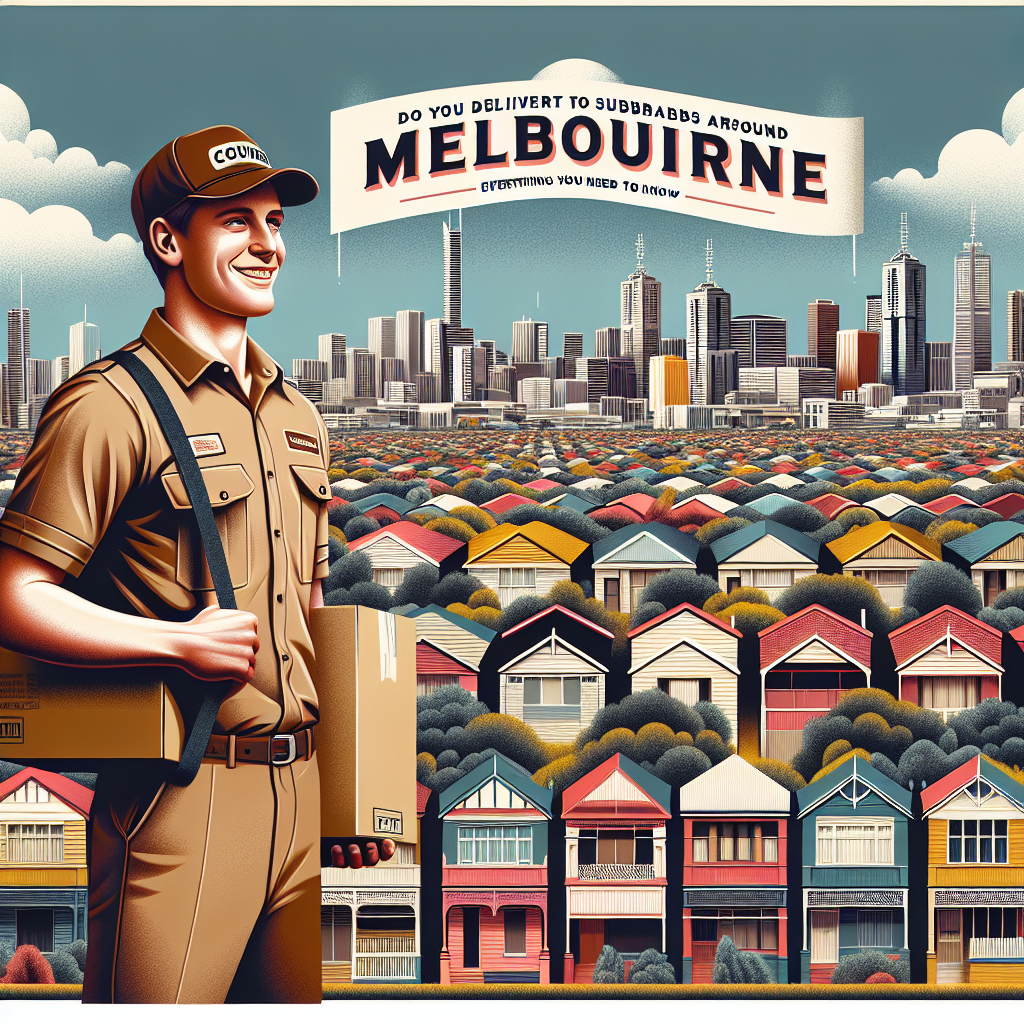 Do You Deliver to Suburbs Around Melbourne? Everything You Need to Know